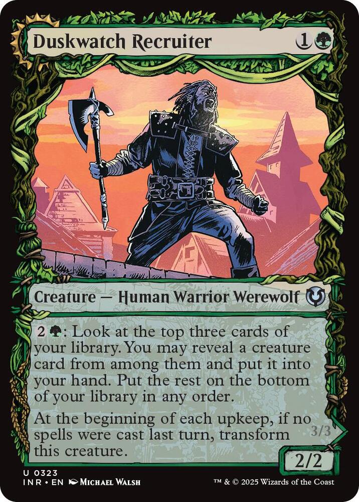 Duskwatch Recruiter // Krallenhorde Howler 323 (Innistrad Remastered)  | Good Games Adelaide SA