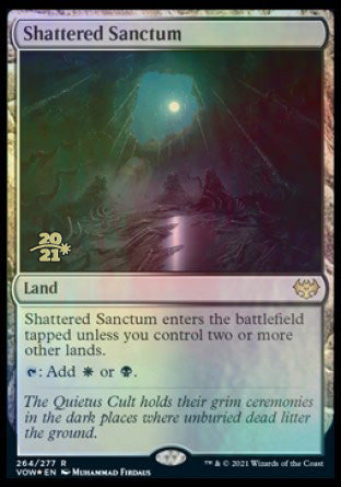 Shattered Sanctum [Innistrad: Crimson Vow Prerelease Promos] | Good Games Adelaide SA