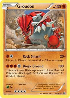 Groudon 84 160 XY Primal Clash 084/160 (Deck Exclusives)  - Holofoil | Good Games Adelaide SA