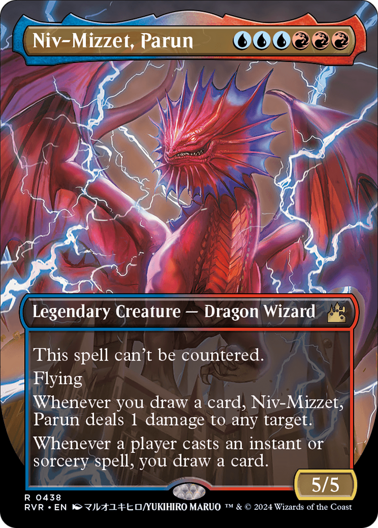 Niv-Mizzet, Parun (Anime Borderless) [Ravnica Remastered] | Good Games Adelaide SA