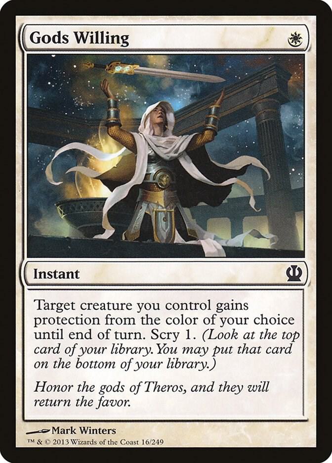 Gods Willing 16 (Theros)  - Foil | Good Games Adelaide SA