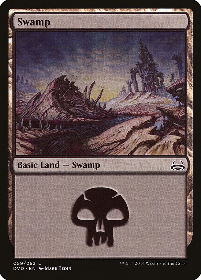Swamp 059 DVD 59 (Duel Decks: Anthology)  | Good Games Adelaide SA