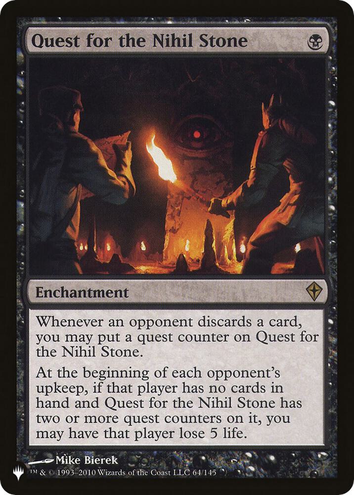 Quest for the Nihil Stone 64/145 (The List Reprints)  | Good Games Adelaide SA