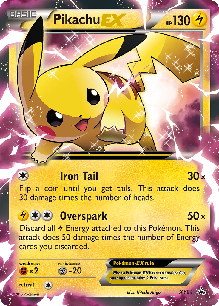 Pikachu EX (XY84) [XY: Black Star Promos] | Good Games Adelaide SA