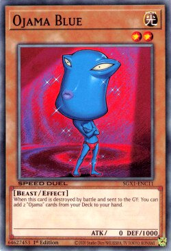 Ojama Blue [SGX1-ENC11] Common | Good Games Adelaide SA