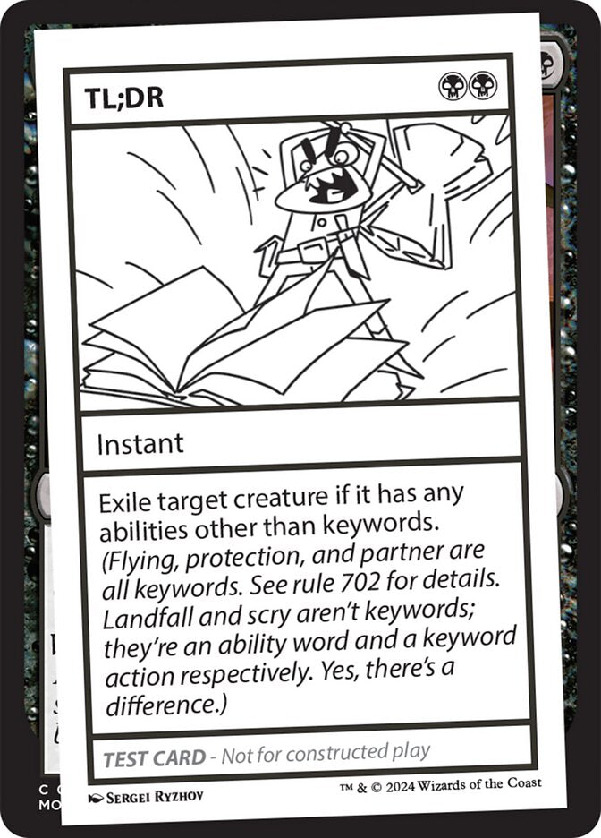 TL;DR  (Mystery Booster 2 Playtest Cards)  | Good Games Adelaide SA