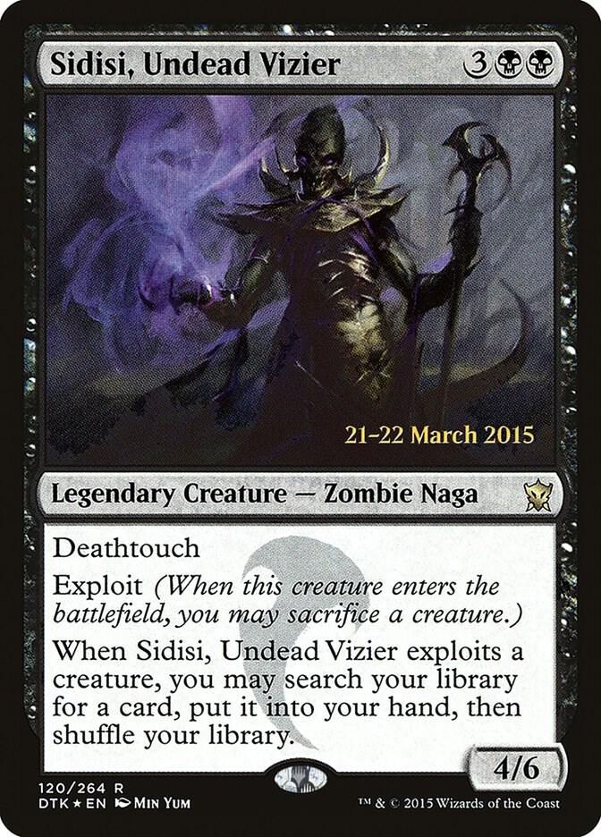 Sidisi Undead Vizier 120 (Prerelease Cards)  - Foil | Good Games Adelaide SA