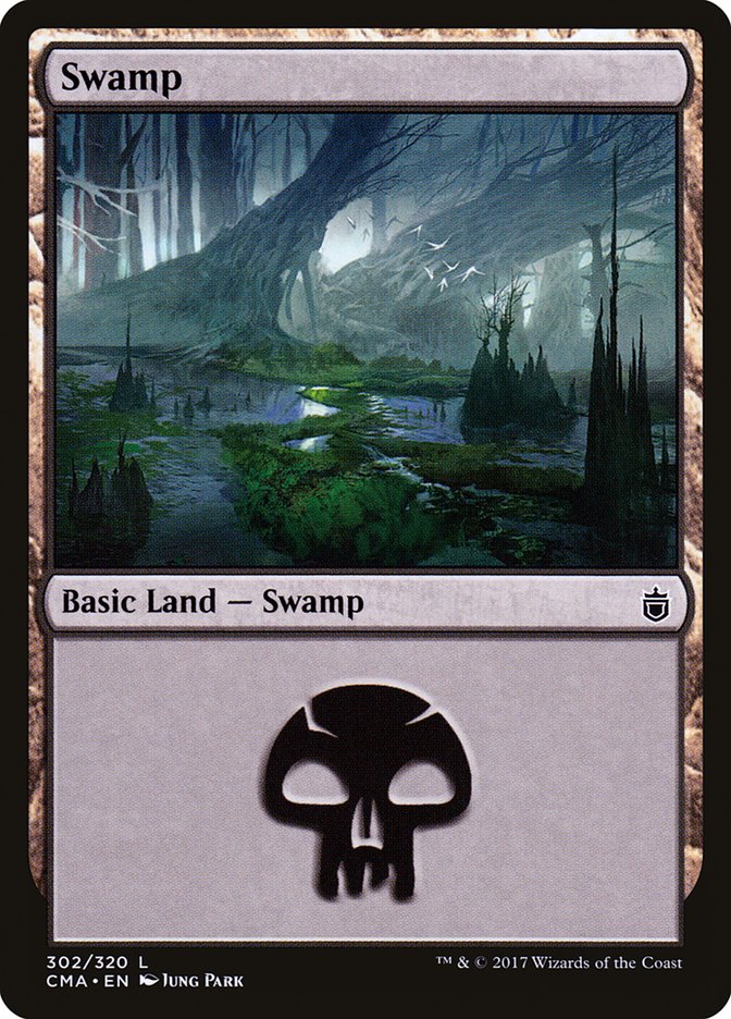 Swamp (302) [Commander Anthology] | Good Games Adelaide SA