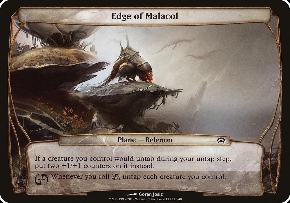 Edge of Malacol Planechase 2012 13 (Oversize Cards)  | Good Games Adelaide SA