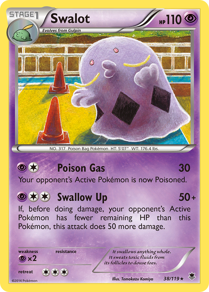 Swalot (38/119) [XY: Phantom Forces] | Good Games Adelaide SA