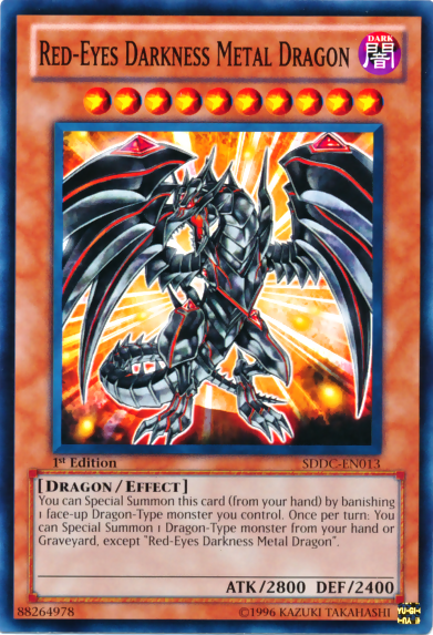 Red-Eyes Darkness Metal Dragon [SDDC-EN013] Common | Good Games Adelaide SA