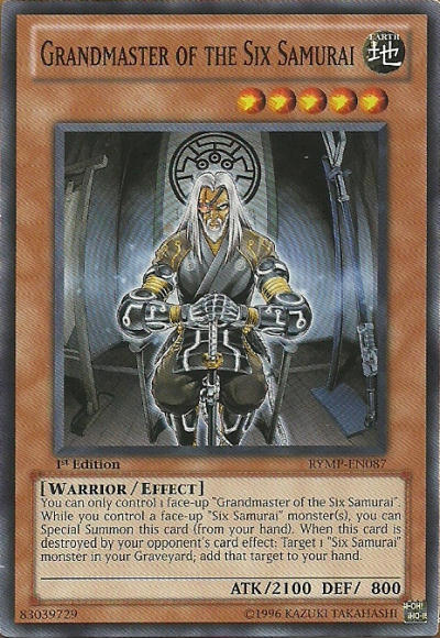 Grandmaster of the Six Samurai [RYMP-EN087] Common | Good Games Adelaide SA