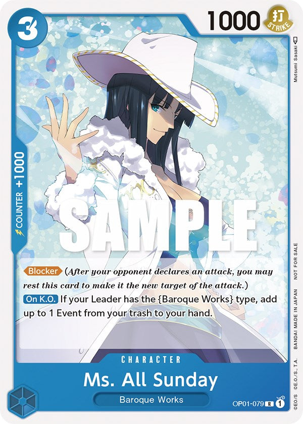 Ms. All Sunday (Promotion Pack 2023) [One Piece Promotion Cards] | Good Games Adelaide SA