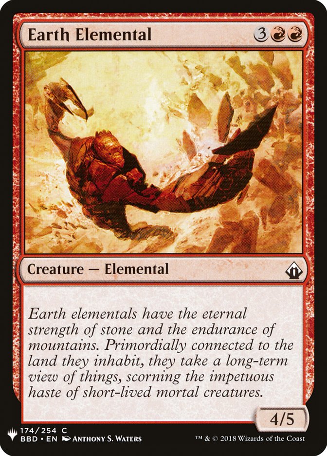 Earth Elemental [Mystery Booster] | Good Games Adelaide SA