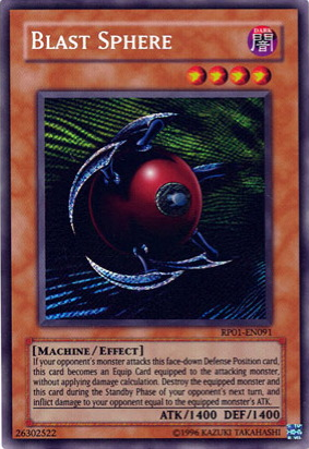 Blast Sphere [RP01-EN091] Secret Rare | Good Games Adelaide SA