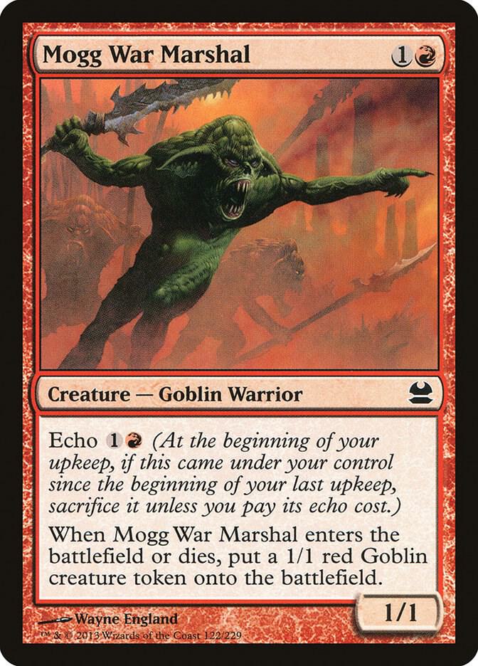Mogg War Marshal 122 (Modern Masters)  - Foil | Good Games Adelaide SA