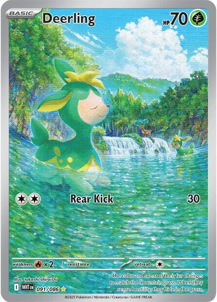 Deerling 091/086 091/086 (SV: White Flare)  - Holofoil | Good Games Adelaide SA
