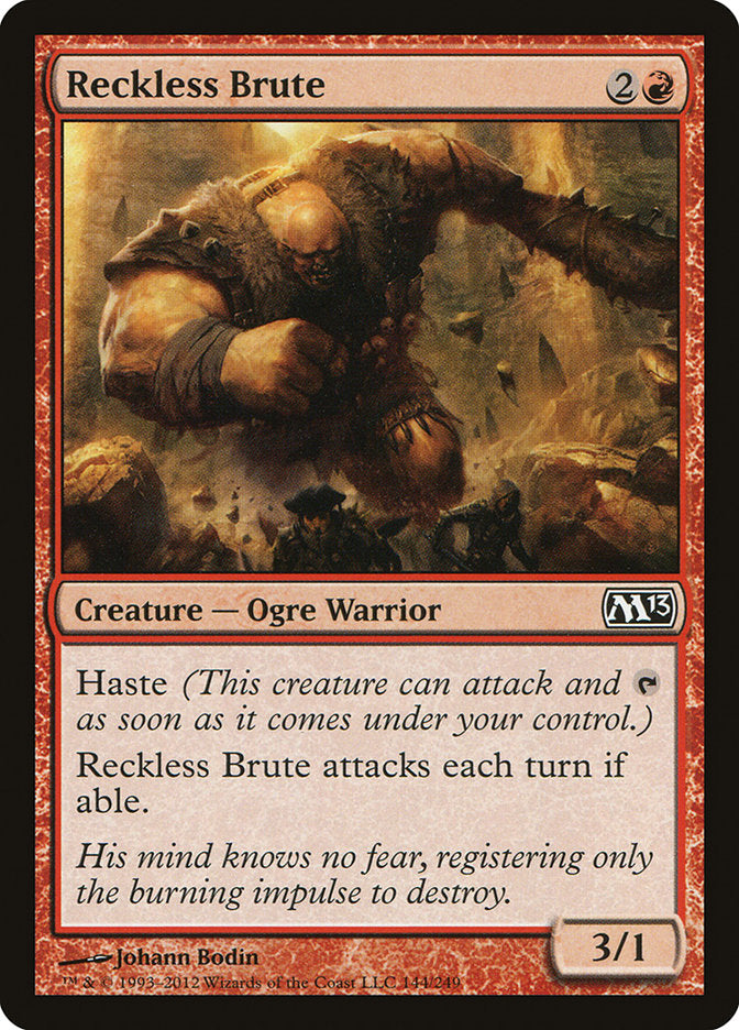Reckless Brute 144 (Magic 2013 (M13))  | Good Games Adelaide SA