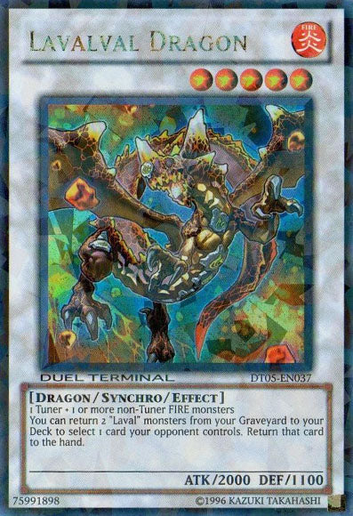 Lavalval Dragon [DT05-EN037] Ultra Rare | Good Games Adelaide SA