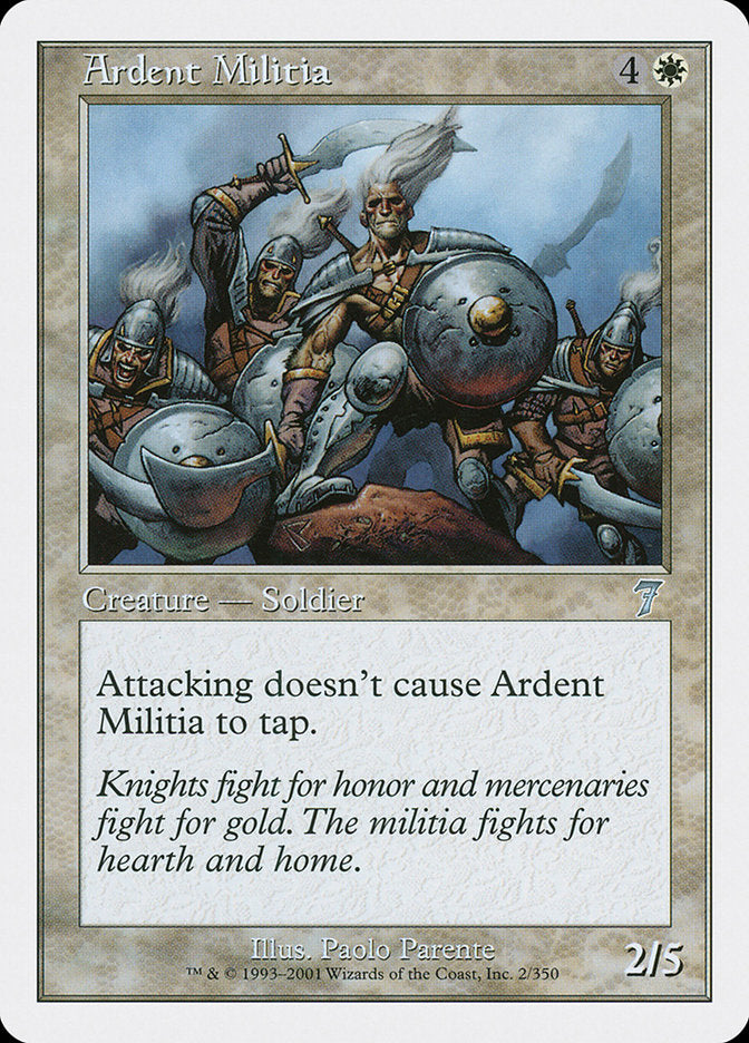 Ardent Militia [Seventh Edition] | Good Games Adelaide SA