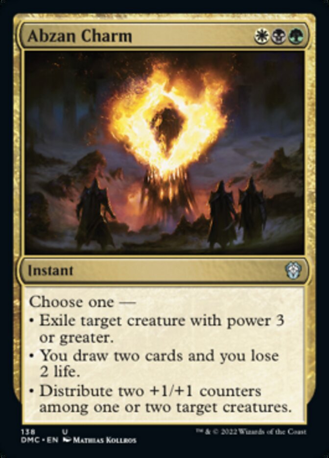 Abzan Charm [Dominaria United Commander] | Good Games Adelaide SA
