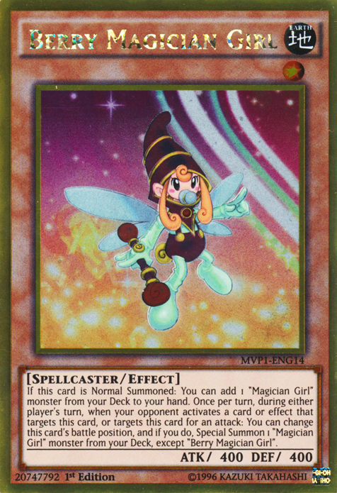 Berry Magician Girl [MVP1-ENG14] Gold Rare | Good Games Adelaide SA