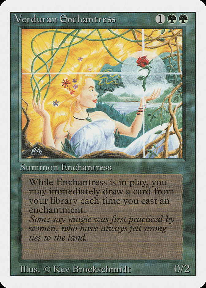 Verduran Enchantress [Revised Edition] | Good Games Adelaide SA