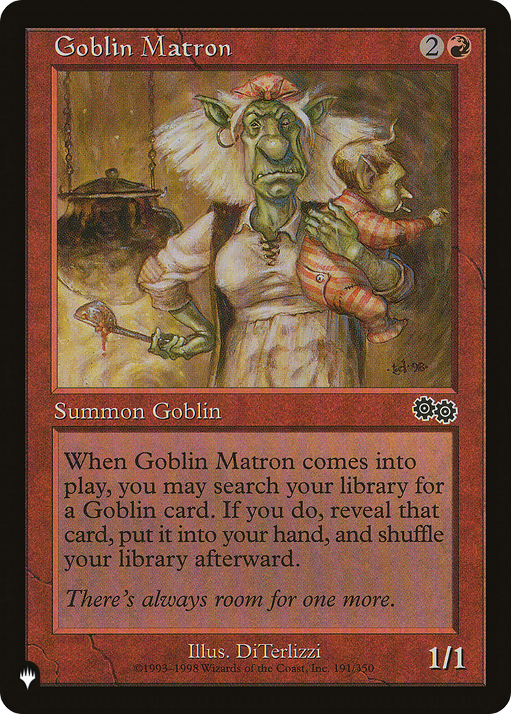 Goblin Matron (USG) [The List Reprints] | Good Games Adelaide SA