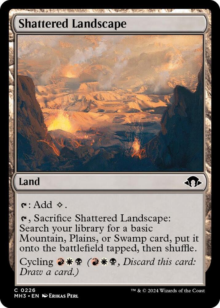 Shattered Landscape 226 (Modern Horizons 3)  | Good Games Adelaide SA