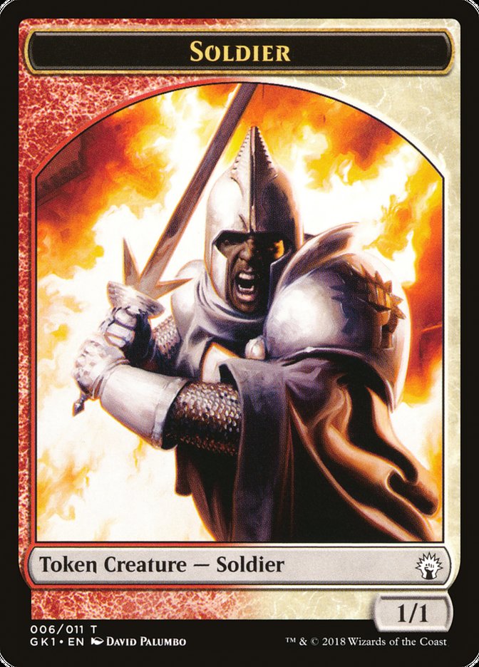 Soldier // Goblin Token [GRN Guild Kit Tokens] | Good Games Adelaide SA
