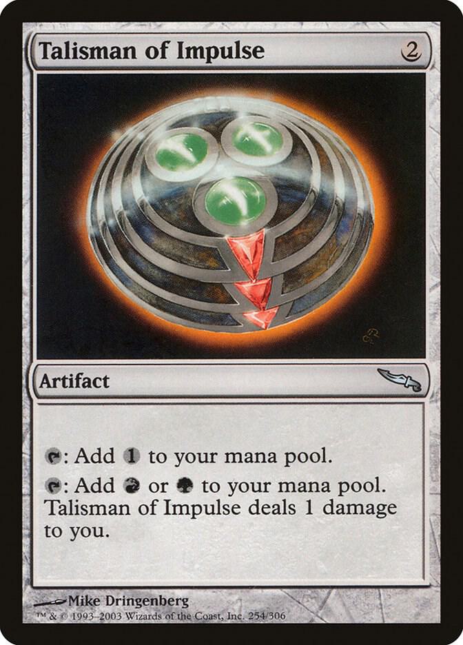 Talisman of Impulse 254 (Mirrodin)  | Good Games Adelaide SA