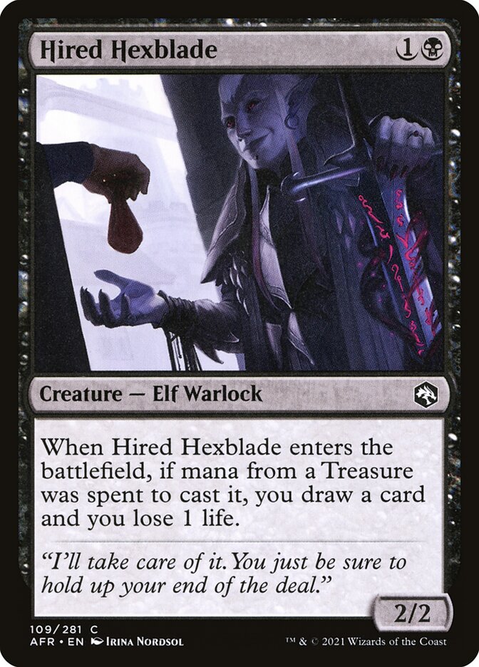 Hired Hexblade 109 (Adventures in the Forgotten Realms)  | Good Games Adelaide SA