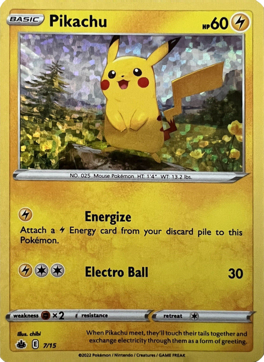 Pikachu (7/15) [McDonald's Promos: Match Battle] | Good Games Adelaide SA