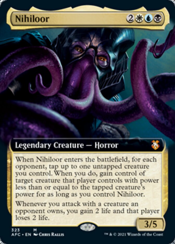 Nihiloor (Extended) [Dungeons & Dragons: Adventures in the Forgotten Realms Commander] | Good Games Adelaide SA