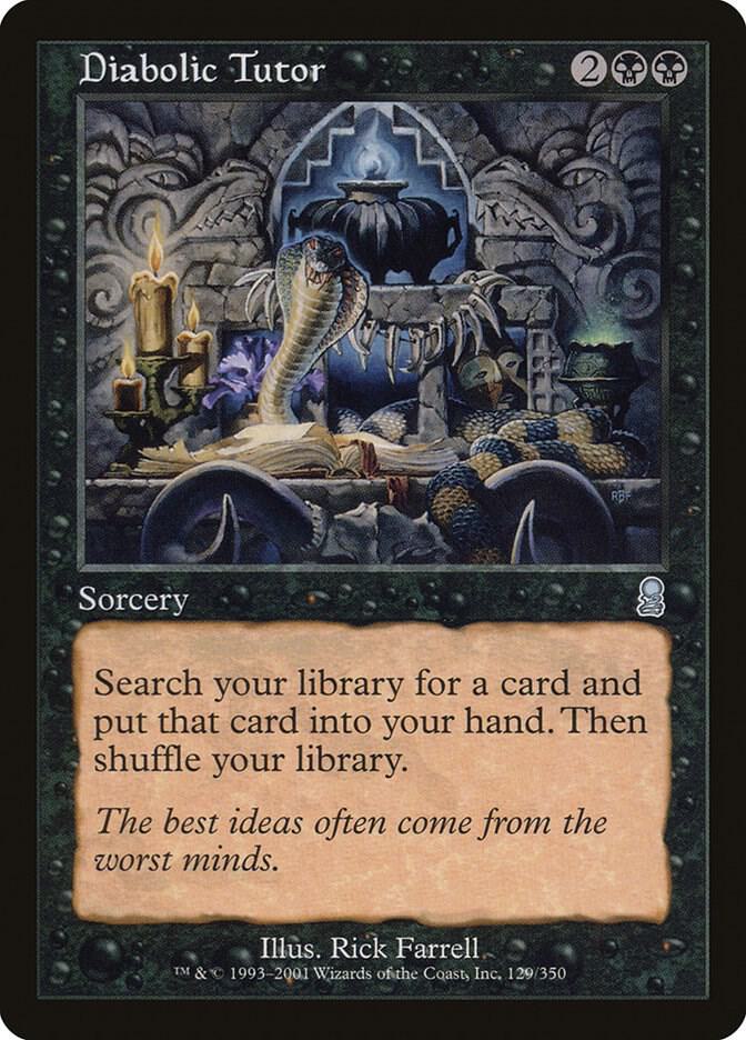 Diabolic Tutor 129 (Odyssey)  | Good Games Adelaide SA