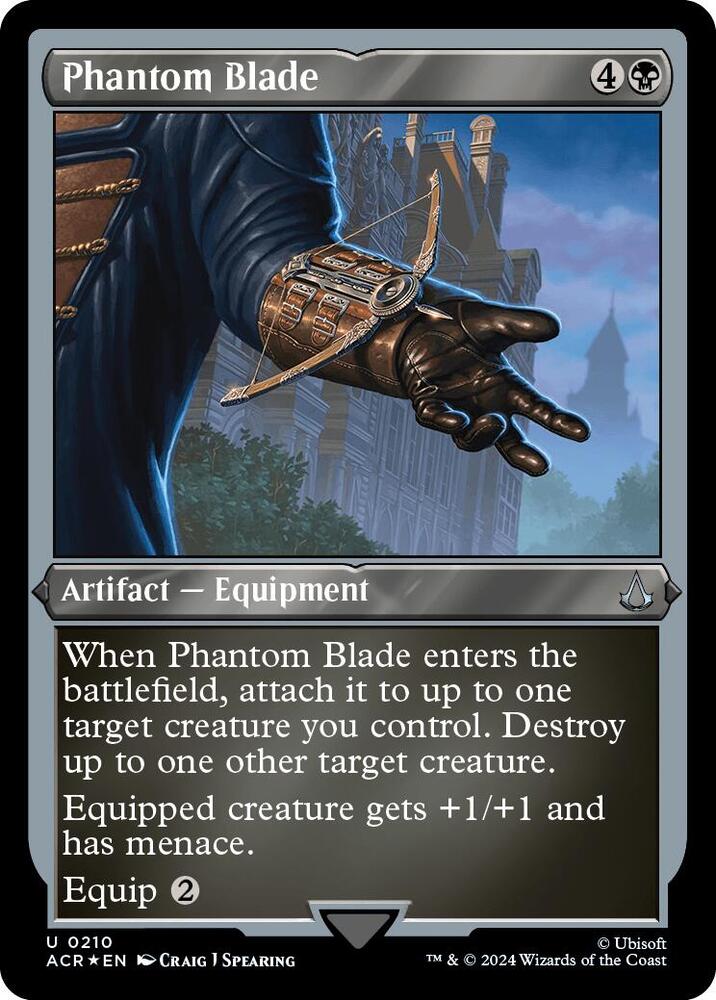 Phantom Blade 210 (Universes Beyond: Assassin's Creed)  - Foil | Good Games Adelaide SA