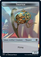 Elephant // Thopter Double-Sided Token [Starter Commander Decks] | Good Games Adelaide SA