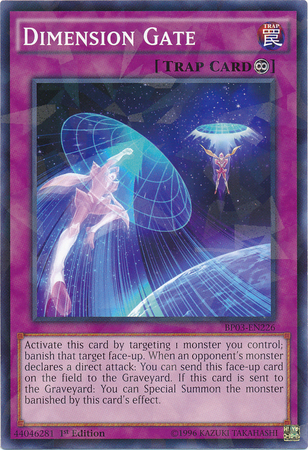 Dimension Gate [BP03-EN226] Shatterfoil Rare | Good Games Adelaide SA