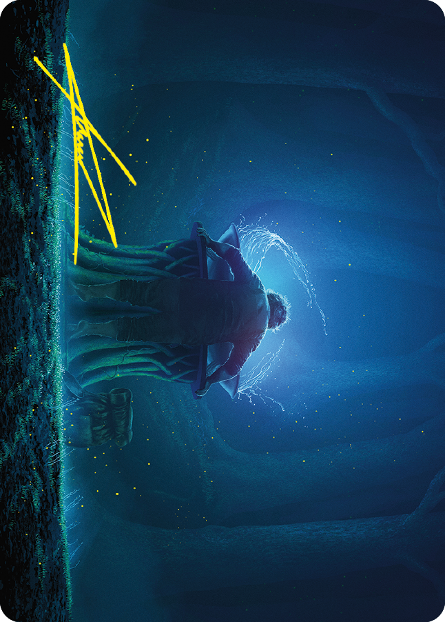 Samwise Gamgee Art Card (52/81) (Gold-Stamped Signature) [The Lord of the Rings: Tales of Middle-earth Art Series] | Good Games Adelaide SA