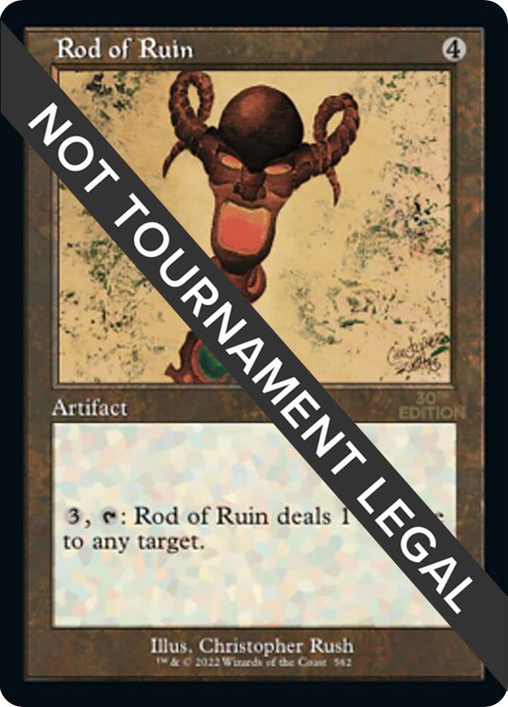 Rod of Ruin Retro Frame 562 (30th Anniversary Edition)  | Good Games Adelaide SA