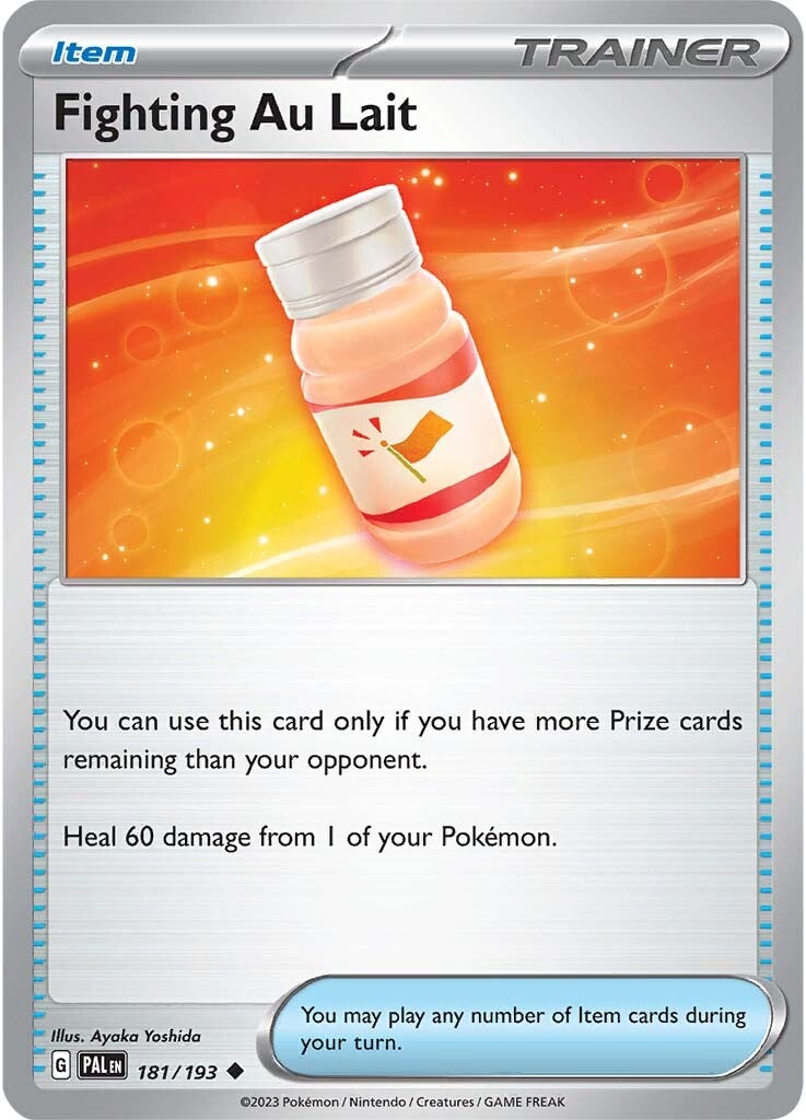Fighting Au Lait (181/193) [Scarlet & Violet: Paldea Evolved] | Good Games Adelaide SA