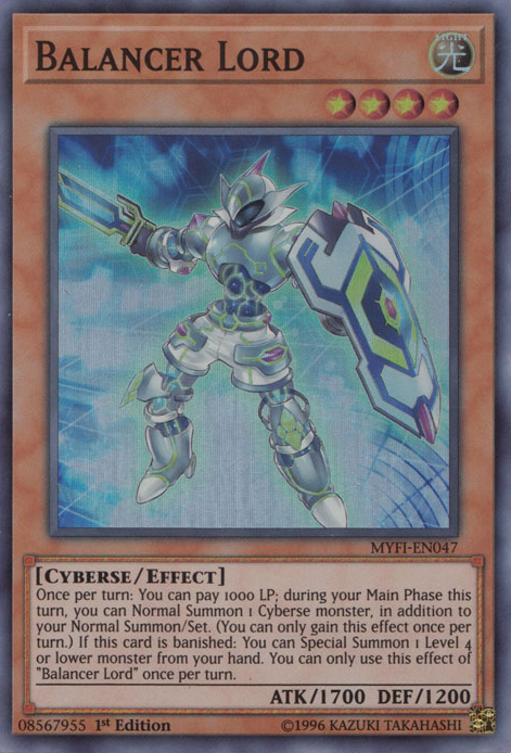 Balancer Lord [MYFI-EN047] Super Rare | Good Games Adelaide SA