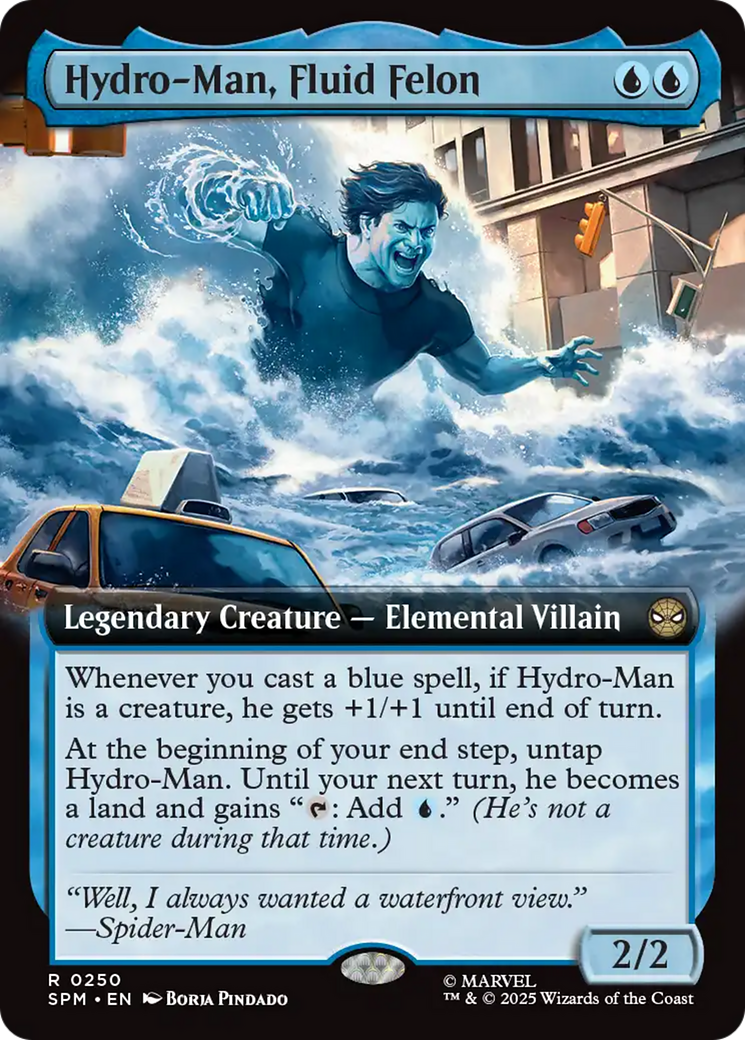 Hydro-Man, Fluid Felon (Extended Art) [Marvel's Spider-Man] | Good Games Adelaide SA