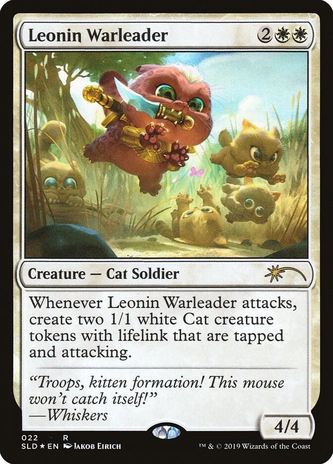 Leonin Warleader 22 (Secret Lair Drop Series)  - Foil | Good Games Adelaide SA
