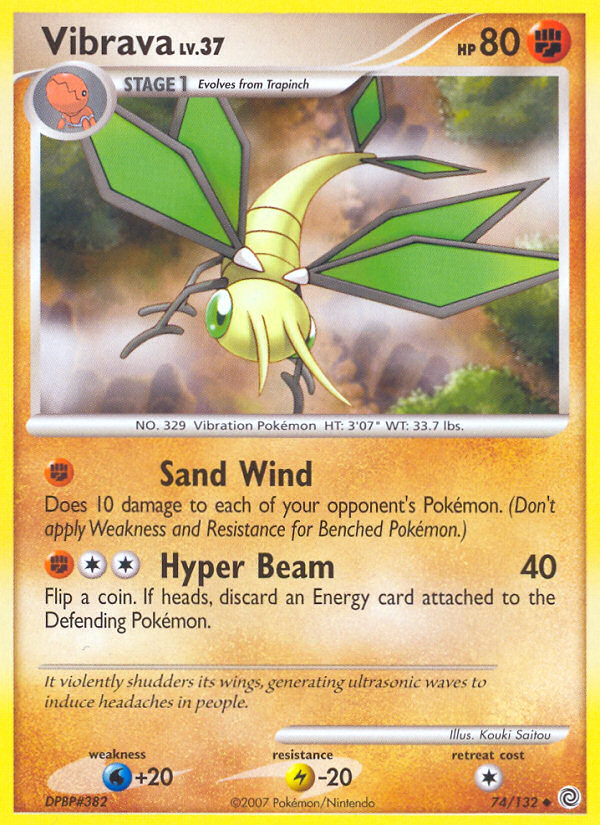 Vibrava (74/132) [Diamond & Pearl: Secret Wonders] | Good Games Adelaide SA