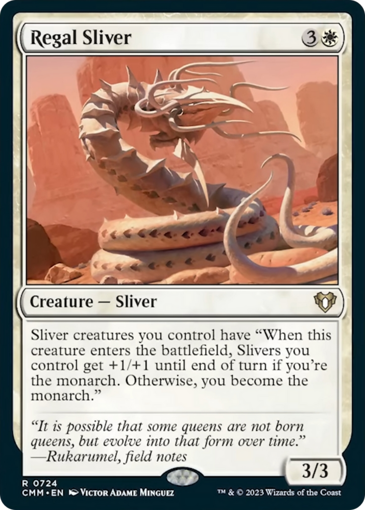 Regal Sliver [Commander Masters] | Good Games Adelaide SA