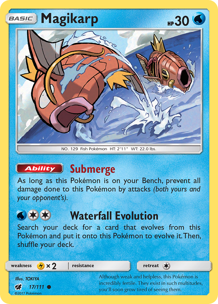 Magikarp (17/111) [Sun & Moon: Crimson Invasion] | Good Games Adelaide SA