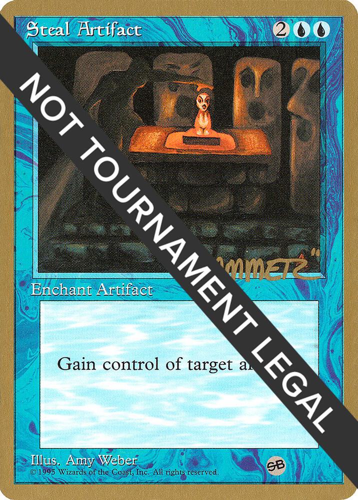 Steal Artifact 1996 Shawn Hammer Regnier 4ED SB  (World Championship Decks)  | Good Games Adelaide SA