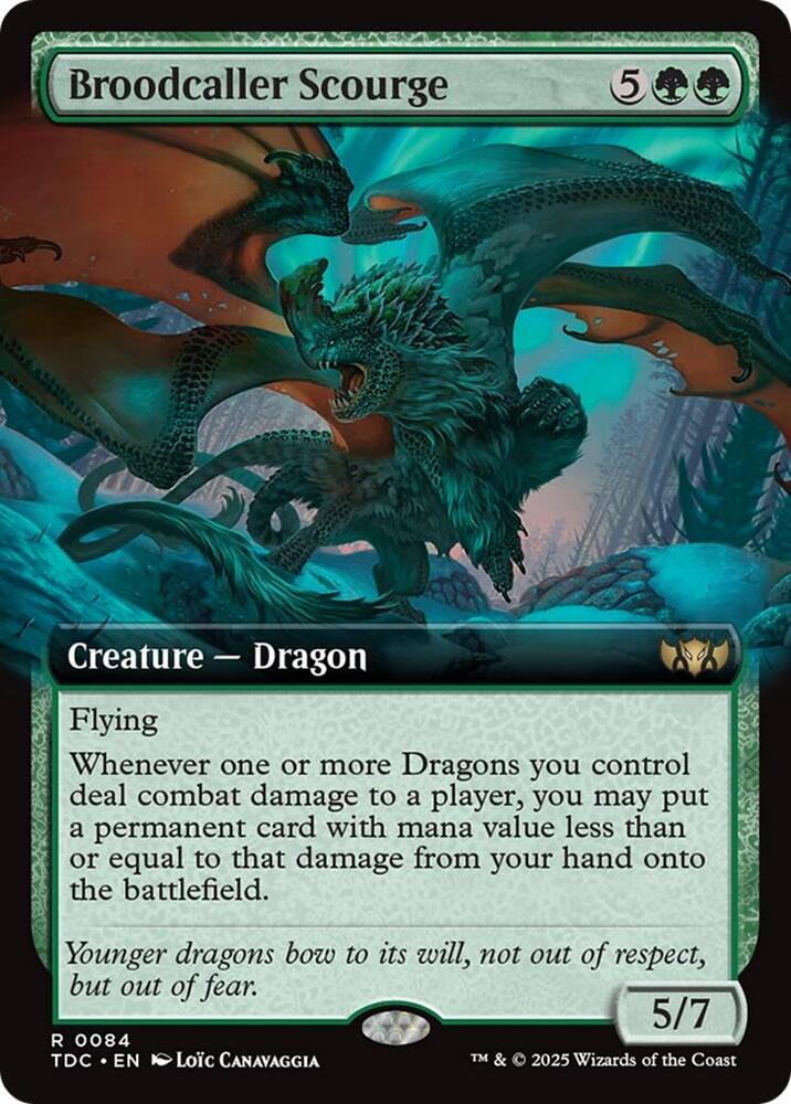 Broodcaller Scourge 84 (Commander: Tarkir: Dragonstorm)  | Good Games Adelaide SA