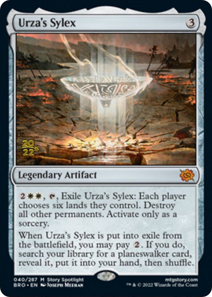 Urzas Sylex 40 (Prerelease Cards)  - Foil | Good Games Adelaide SA